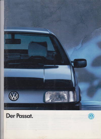 VW Passat 1990 Prospekt - Histoquariat