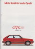 Honda Civic S Prospekt 1983