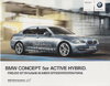 BMW Concept 5er Active Hybrid Prospekt 2010