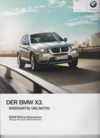 BMW X3 Prospekt 2011 - Histoquariat