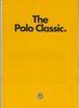 VW  Polo Classic Prospekt GB 1983