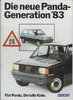 Fiat Panda Generation Prospekt 11-1982