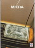 Nissan Micra 1984 Autoprospekt