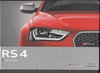 Prospekt Buch Audi RS 4 Avant 5-2012