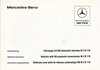 Betriebsanleitung Mercedes Automatic Getriebe 1983