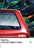 Autoprospekt VW Polo Fox August 1985