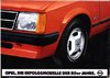 Autoprospekt Opel Programm September 1979