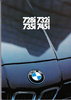 Autoprospekt BMW 728i - 745i 1 - 1982